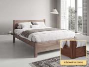 London Bed walnut
