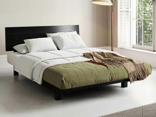 Shoreditch Bed in Black Wash