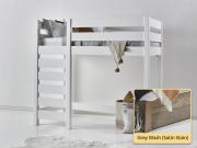 High Sleeper Loft Bed grey wash