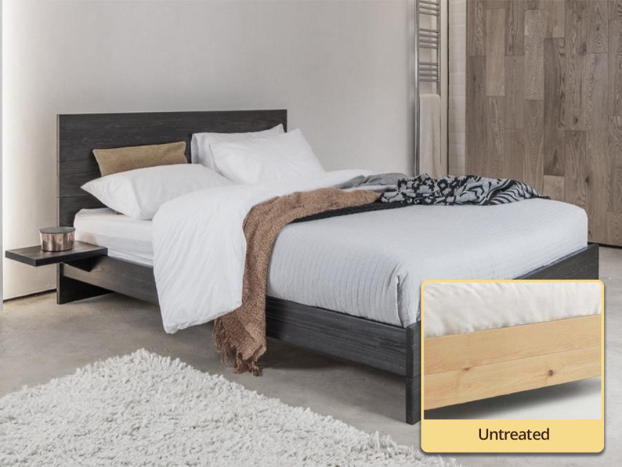 Enkel Bed untreated