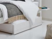 modern underbed wooden storage box