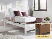 chelsea adjustable bed in sapele