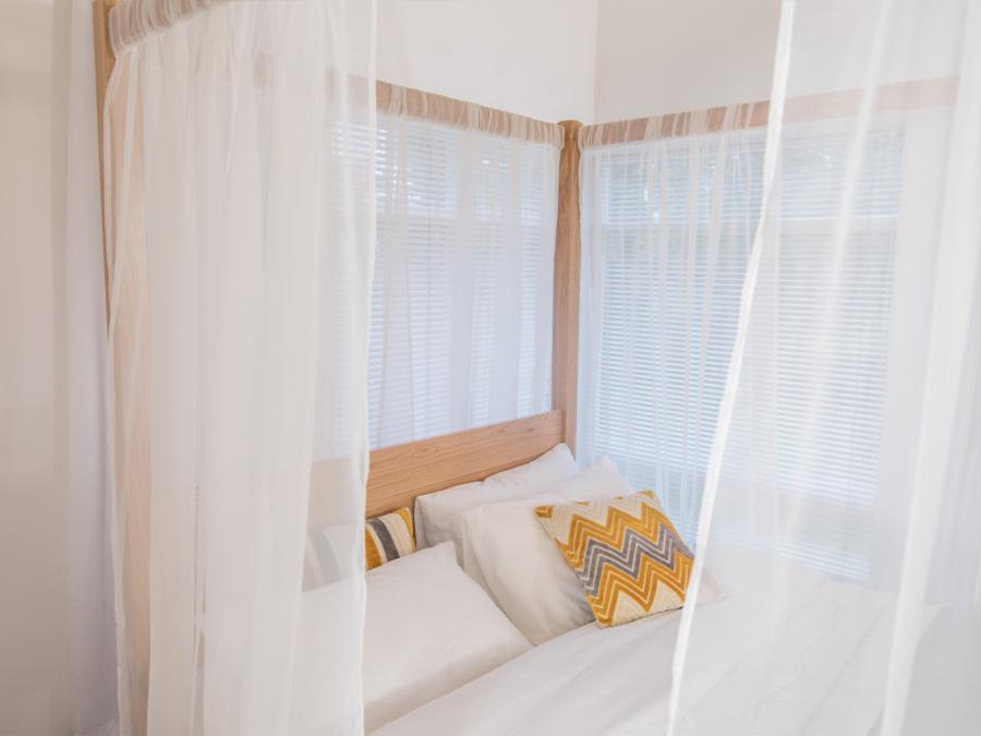 four poster bed curtains by get laid beds