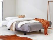 shoreditch platform bed space saver bed frame without headboard black