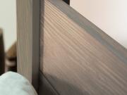 four poster bed summer close up wooden headboard
