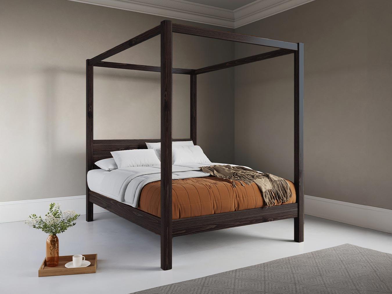 Classic Four Poster Bed | Order in Any Bed Size & 17 Finishes