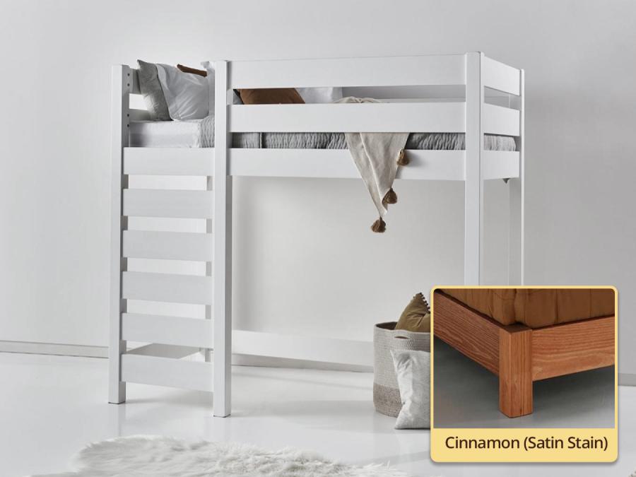 High Sleeper Loft Bed cinnamon
