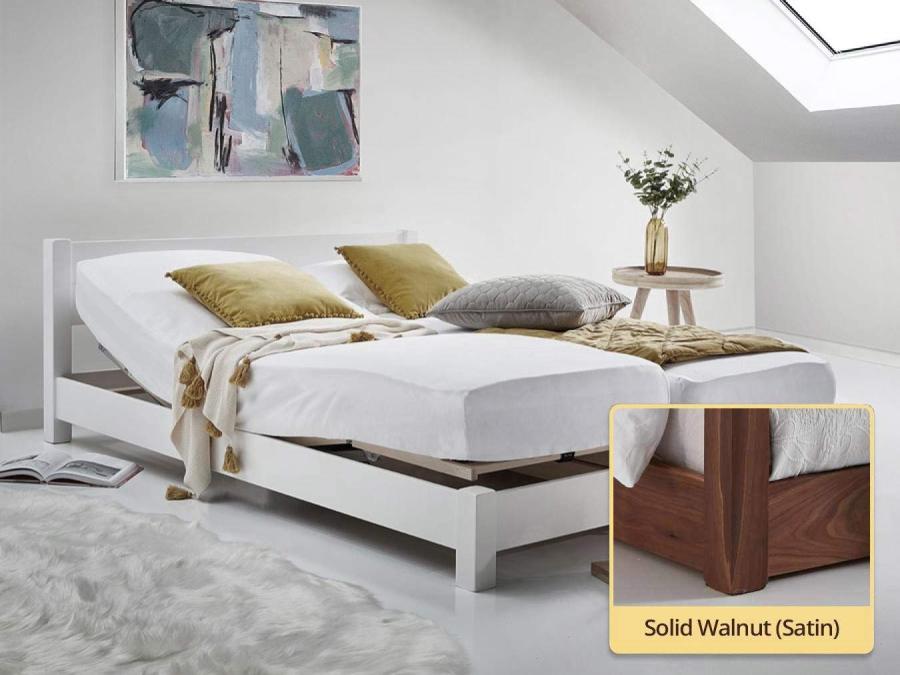 low oriental adjustable in walnut