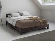black wooden oriental low bed