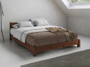 low oriental bed in coffee bean