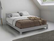 warm grey low oriental bed