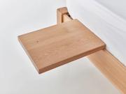 floating shelf wooden bed accessory by get laid beds