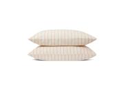 Blush Pink Slumber Stripe Cotton Pillowcases Product View