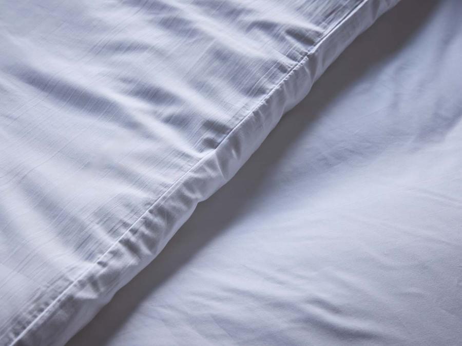 duvet cover close up material