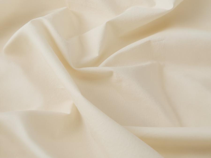Mindful Cream Cotton Fabric Detail