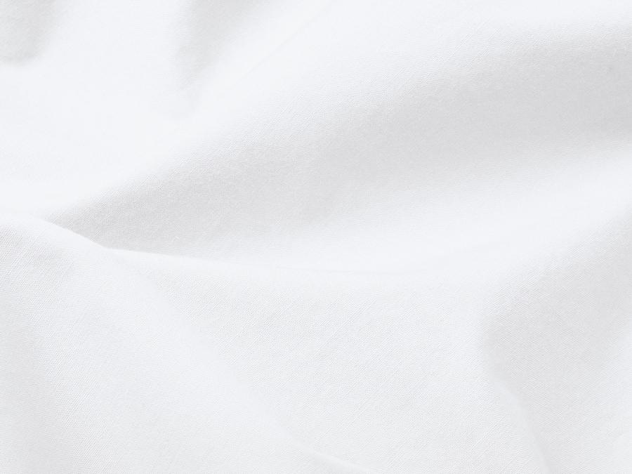White Cotton Fabric Detail