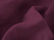 Berry Linen Blend Fabric Detail