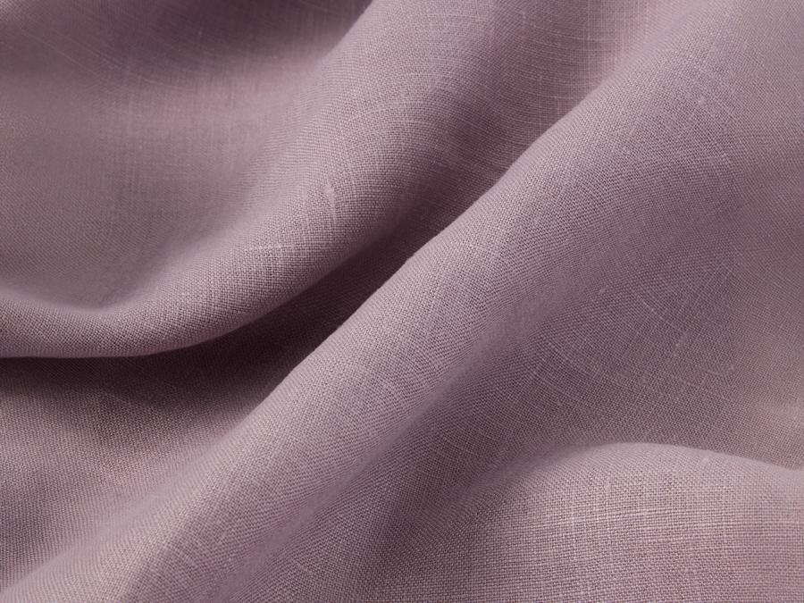 Elderberry Linen Blend Fabric Detail