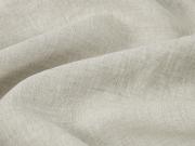 Oatmeal Linen Blend Fabric Detail