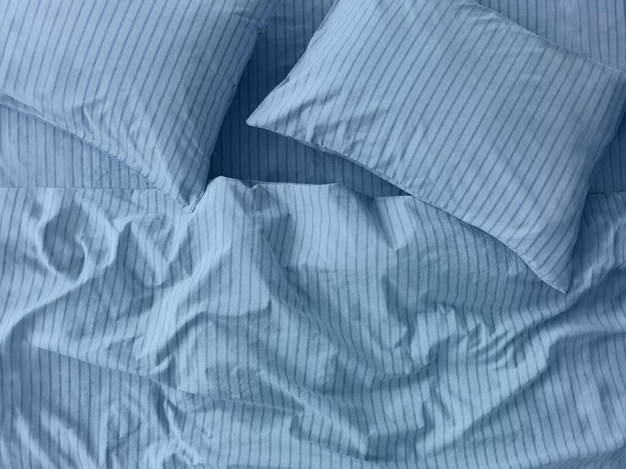 Pale Blue Favourite Shirt Cotton Overhead View