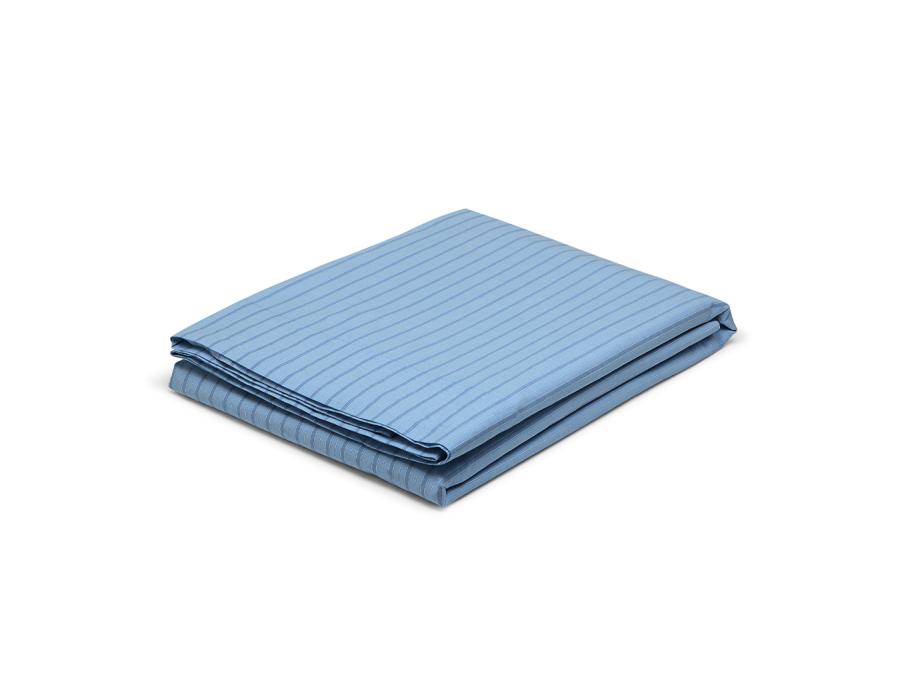 Pale Blue Favourite Shirt Cotton Flat Sheet Product View
