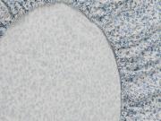 Mini Meadow Blue Cotton Fitted Sheet Product View