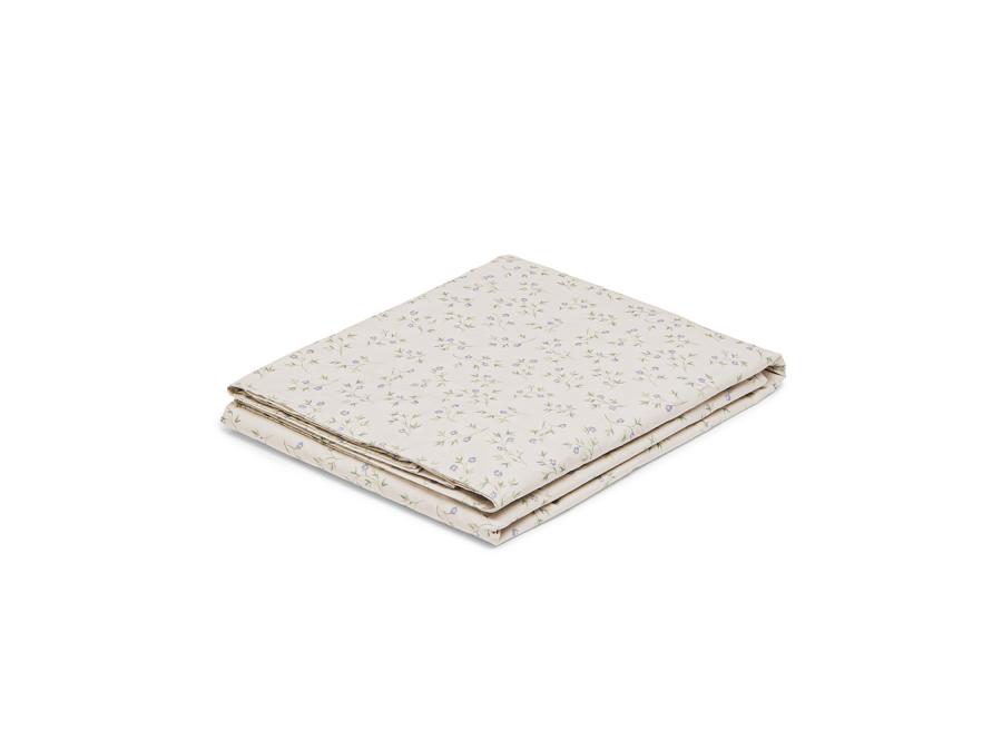 Spring Sprig Floral Cotton Flat Sheet Product View