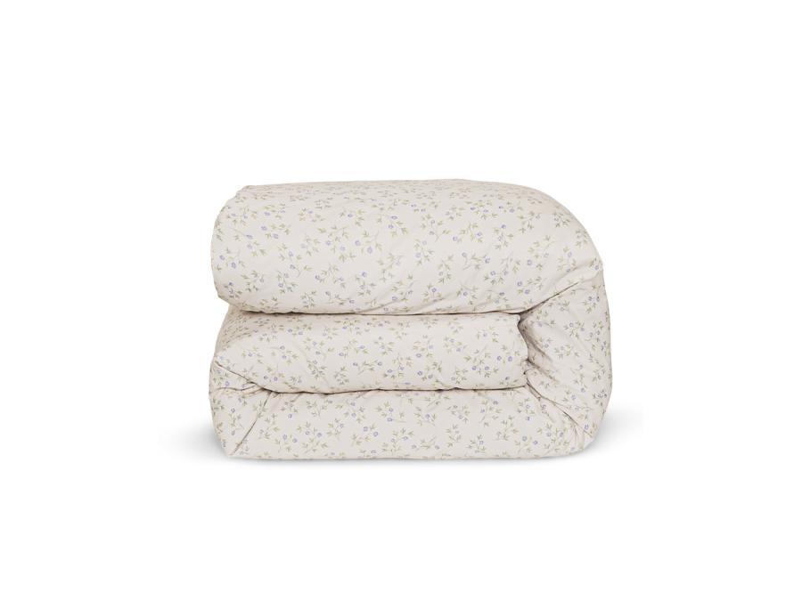 Spring Sprig Floral Cotton Duvet Cover Product View