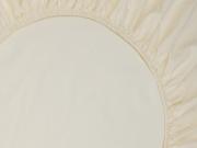 Mindful Cream Cotton Fitted Sheet Product View