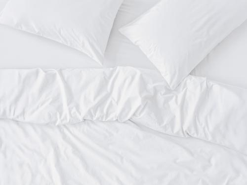 White Cotton Overhead View