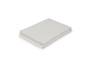 Oatmeal Stripe 100% Linen Flat Sheet Product View