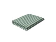 Pine Green Pembroke Stripe Linen Blend Flat Sheet Product View