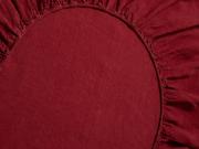 Rhubarb 100% Linen Fitted Sheet Product View