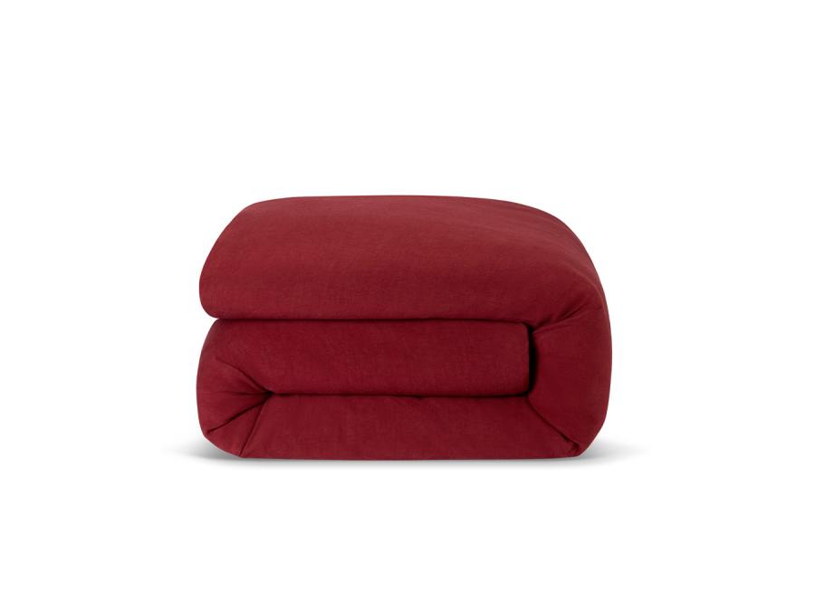 Rhubarb 100% Linen Duvet Cover Product View