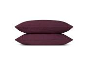 Berry Linen Blend Pillowcases Product View
