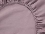 Elderberry Linen Blend Fitted Sheet Product View