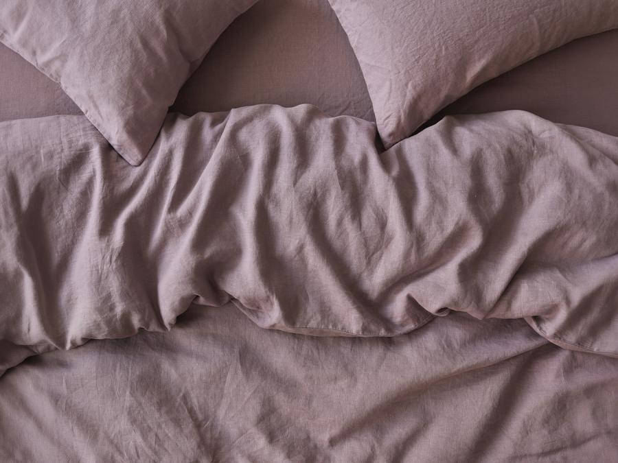 Elderberry Linen Blend Overhead View