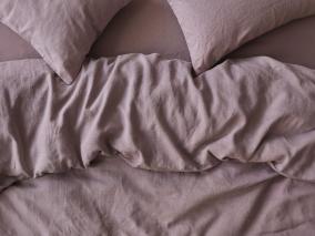 Elderberry Linen Blend Overhead View