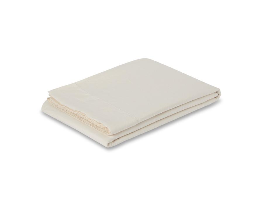 Pearl Linen Blend Flat Sheet Product View