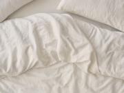 Pearl Linen Blend Overhead View