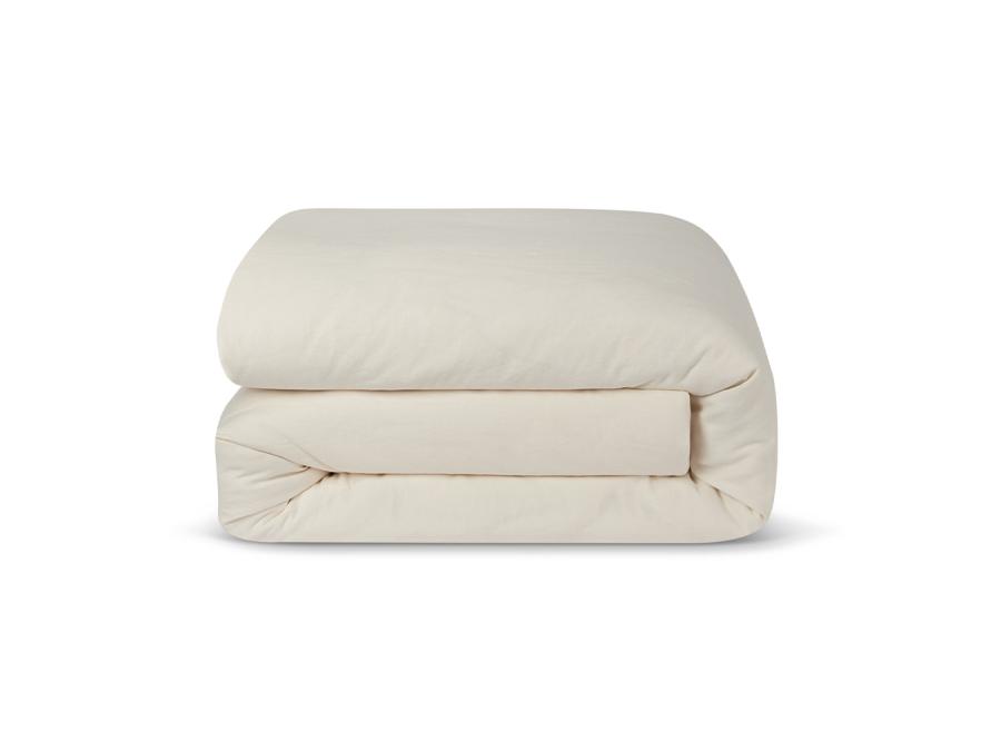 Pearl Linen Blend Duvet Cover Product View