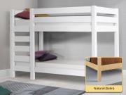 natural reinforced wood bunk bed by get laid beds