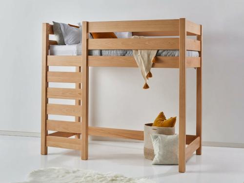 high sleeper loft bed beech