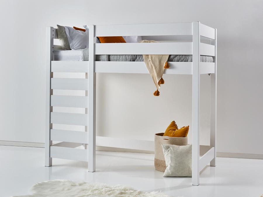 high sleeper white loft bed frame by get laid beds