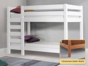 wooden bunk bed in cinnamon colour by get laid beds