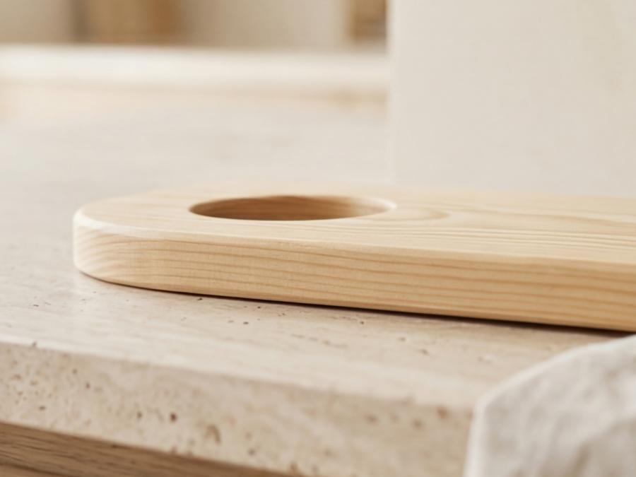 Charcuterie Board Solid Pine With Handle