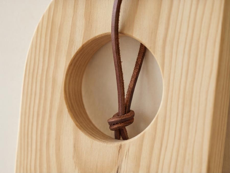 Charcuterie Board Solid Pine With Strap