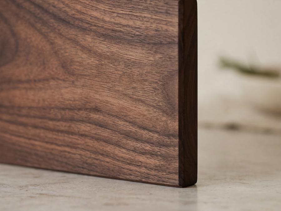 Charcuterie Board Solid Hardwood Detail