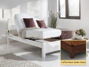 adjustable chelsea bed in coffee