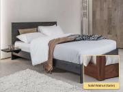 solid walnut platform bed frame enkel design by get laid beds